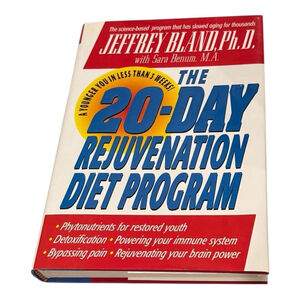 Vintage 20-Day Rejuvenation Diet Program Jeffrey Bland Health Detox Book HC
